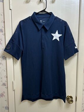 Dallas Cowboys Nike On Field Apparel Polo SZ Medium